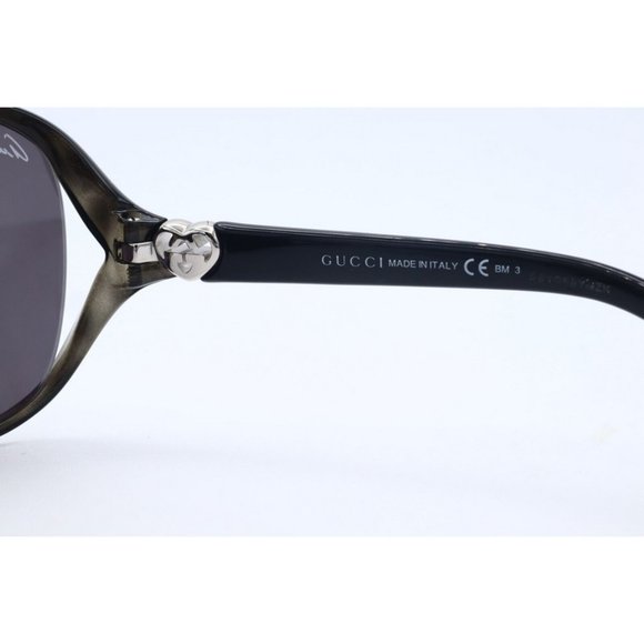 New Authentic Gucci GG 3792/F/S T16R6 Gray Butterfly Sunglasses Gray Lenses (A)